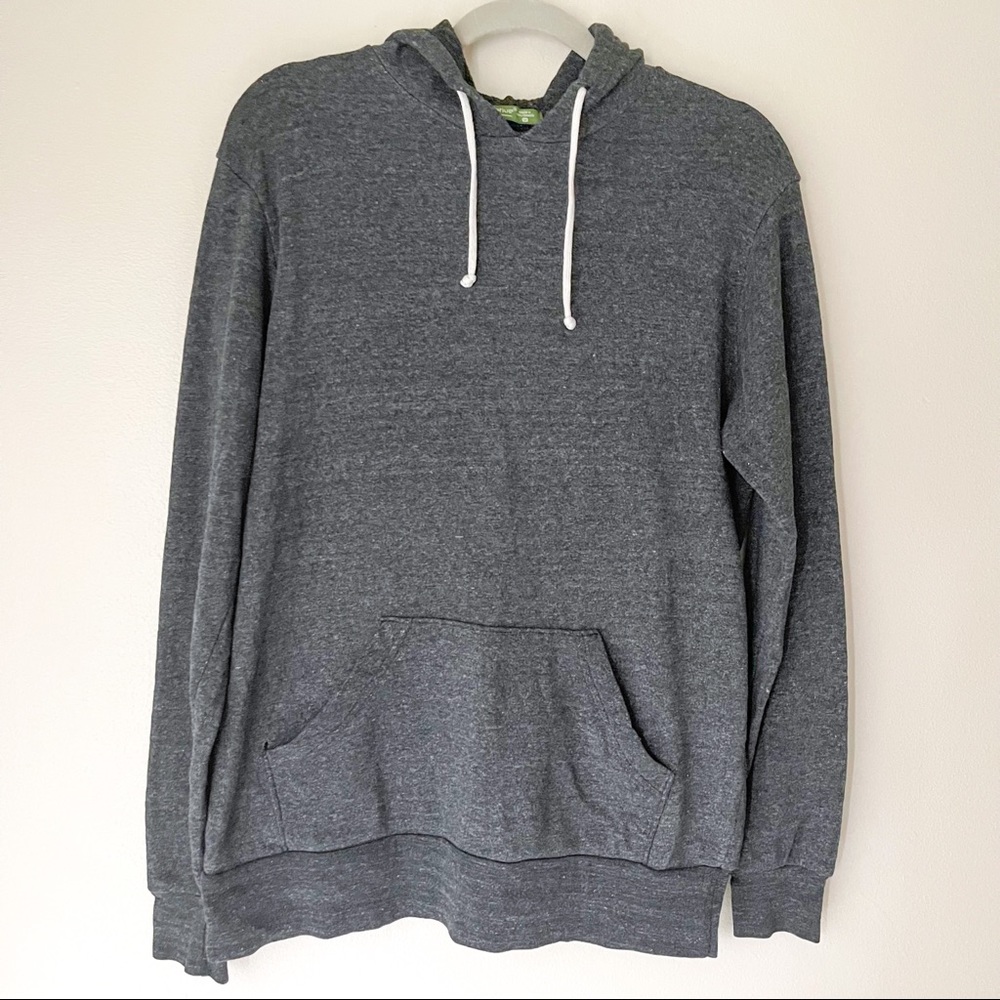 Alternative Earth Charcoal Hoodie Sweater Size M